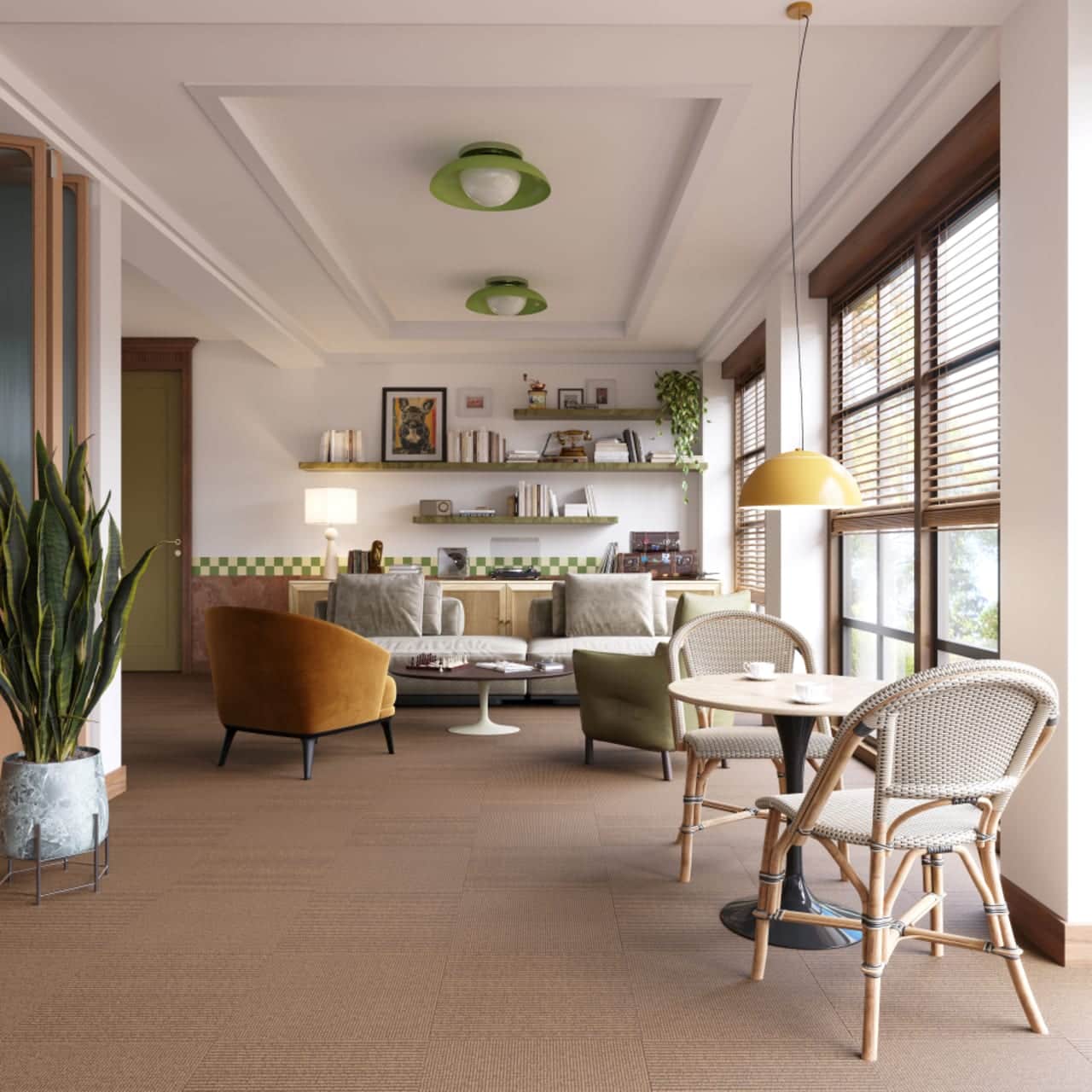 Ridge | Walnut | SynSisal® Tile